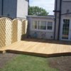 Arched V Panels with Hardwood Deck